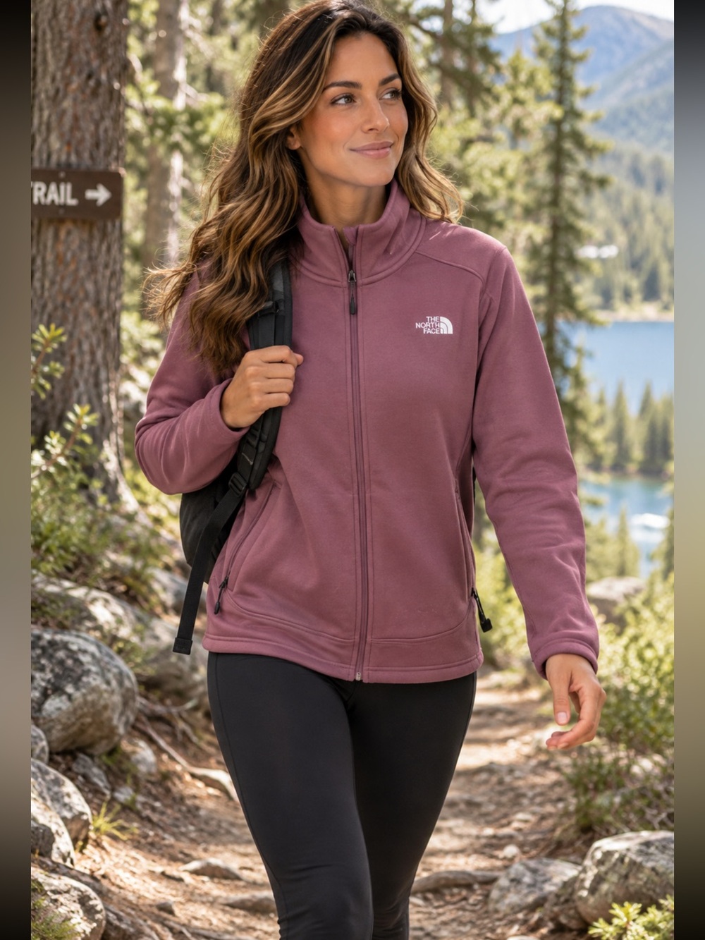 North Face Women's Utility Fleece Jacket - New size XL